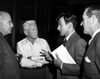 Author William L. Shirer On The Set Of Judgment At Nuremberg With Spencer Tracy And Maximilian Schell History - Item # VAREVCPBDSPTREC017