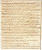 Thomas Jefferson'S 1743-1826 First Inaugural Address Of March 4 1801 Written In His Own Hand. History - Item # VAREVCHISL030EC261