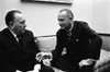 President Lyndon Johnson Meets With Chicago Mayor Richard Daley At The White House. April 21 History - Item # VAREVCHISL033EC149