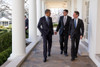 President Obama Talks With Chief Of Staff Jack Lew History - Item # VAREVCHISL040EC282