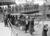 European Immigrants Disembarking At Ellis Island History - Item # VAREVCHCDLCGCEC532