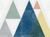 Mod Triangles I Soft Crop Poster Print by Michael Mullan - Item # VARPDX33787