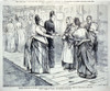 Female Suffrage In Kansas. Ladies Of Leavenworth Soliciting Votes At The Polls History - Item # VAREVCHISL017EC182