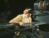 Woman Operating A Riveting Machine On Wing Of B-17F Heavy Bombers During World War 2. Douglas Aircraft Company History - Item # VAREVCHISL036EC832