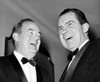 Vice President Hubert Humphrey And Former Vp Richard Nixon Wearing Tuxedos. 1965. Csu ArchivesEverett Collection History - Item # VAREVCCSUA000CS627