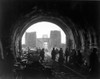 First U.S. Army Men And Equipment Pour Across The Ludendorff Bridge At Remagen. Two Knocked Out Jeeps In Foreground Are Evidence Of The German Attacks And Attempt Of To Destroy The U.S. Held Bridge. March 11 History - Item # VAREVCHISL037EC748