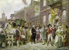 George Washington'S Inauguration At Philadelphia 1793 Jean Leon Gerome Ferris. Photo By SuperstockEverett Collection(900-101825) History - Item # VAREVCHCDLCGEEC118