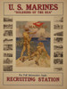World War 1 Recruiting Poster For The U.S. Marines History - Item # VAREVCHISL043EC293 World War 1 Recruiting Poster For The U.S. Marines History - Item # VAREVCHISL043EC293