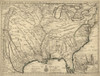 1718 French Map Of North America Showing The Mississippi River Region History - Item # VAREVCHISL001EC085
