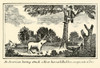 Illustration From Lewis And Clark'S Journal Of The Corps Of Discovery From 1803-6. 'American Having Struck A Bear But Not Killed Him Escapes Into A Tree.' History - Item # VAREVCHISL030EC275