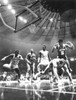 Ny Knicks & The La Lakers Fight For The Basketball During A Game At Madison Square Garden History - Item # VAREVCSBDBASKCS001
