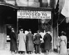 Men Looking In The Window Of The National Anti-Suffrage Association Headquarters History - Item # VAREVCHISL017EC195