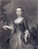 Martha Custis Washington As A Young Woman In The 1750S. Her Father Was English Born John Dandridge History - Item # VAREVCHISL043EC688