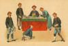 Court Hearing In Imperial China. Defendant Kneels Under Guard Before A Magistrate. Ca. 1800. History - Item # VAREVCHISL018EC143