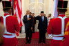 President Obama And Indonesia'S President Susilo Bambang Yudhoyono At The Arrival Ceremony In Jakarta. Nov. 9 2010. History - Item # VAREVCHISL026EC242