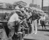 Sir Thomas Lipton With His Yachting Crew. Photo Was Possibly Taken At The New York Yacht Club In 1920 When Lipton Unsuccessfully Challenged U.S. Defender History - Item # VAREVCHISL041EC141