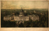 1857 Panoramic View Of Washington D.C. With The New Dome Of The Capitol History - Item # VAREVCHISL001EC024