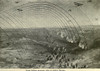 World War 1. Diagram Of British Soldiers Advancing Under A Creeping Artillery Barrage. Western Front History - Item # VAREVCHISL034EC718