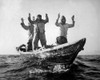 Three Korean Communists In A Fishing Boat Are Captured By The Uss Manchester Off The Coast Of Korea. May 10 History - Item # VAREVCHISL038EC142
