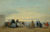 On The Beach Fine Art