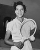 Althea Gibson Was The First African American To Play In The U.S. Open Tennis Tournament In 1950. The 23 Year Old Lost Her Second Round Match With Louise Brough History - Item # VAREVCHISL040EC532 Althea Gibson Was The First African American To Play In The U.S. Open Tennis Tournament In 1950. The 23 Year Old Lost Her Second Round Match With Louise Brough History - Item # VAREVCHISL040EC532