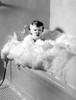 Helena Rubenstein Fifth Avenue Salon. Client In A Bath Of Milk Treated With Compressed Air To Provide Bubbles. The Mask Is A Special Device For Restoring Youthful Contours. March 1937. Csu ArchivesEverett Collection - Item # VAREVCCSUA001CS393