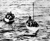 Two Lifeboats Containing Survivors Of The Rms Titanic Shipwreck History - Item # VAREVCHBDTITACS003