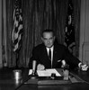 Vietnam War. President Lyndon B. Johnson Signs Tonkin Gulf Resolution History - Item # VAREVCHCDLCGCEC870