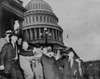 Aftermath Of The Puerto Rican Terrorist Shooting In The U.S. House Of Representatives. Police And Aids Carry Rep. Kenneth Roberts From The House Where He Suffered Leg Wound. March 1 History - Item # VAREVCHISL038EC386