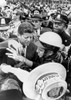 Democratic Presidential Nominee John Kennedy Campaigning. Police Help Him To His Car Through A Crowd Of Supporters In Willow History - Item # VAREVCCSUA001CS260