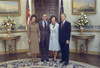 Vice President And Joan Mondale Pose For A Portrait In The Oval Office With President And Roselyn Carter. Ca. 1977-1980. History - Item # VAREVCHISL029EC088