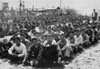 North Korean And Chinese Communist Prisoners Assembled In A Un Pow Camp At Pusan History - Item # VAREVCHISL038EC145