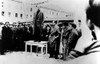 Simon Wiesenthal At A Displaced Persons Rally To Mark The Declaration Of Independence Of The State Of Israel History - Item # VAREVCPBDSIWIEC002