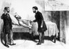 President James A. Garfield Being Examined By Alexander Graham Bell And His Assistant Seeking To Locate The Assassin'S Bullet With An Electrical Detector History - Item # VAREVCP4DJAGAEC009