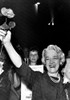 Senator Margaret Chase Smith Waves To The Crowd After Being Nomiated For President In 1964. Courtesy Csu ArchivesEverett Collection. History - Item # VAREVCPBDMASMCS001