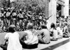 Rally At Berkley-Female Dissidents Face The Bared Bayonets Of The National Guard Who Posted The Picket Line At Sather Gate History - Item # VAREVCHBDBERACL001