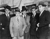 Members Of The House Un-American Activities Committee Huac In 1948. L To R Rep. Richard B. Vail Rep. John Parnell Thomas Rep. John Mcdowell Robert Stripling Chief Counsel And Rep. Richard Nixon. History - Item # VAREVCHISL032EC181