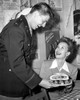 Ronald Reagan And Wife Jane Wyman At A Special Dug Out Party History - Item # VAREVCPBDROREEC108