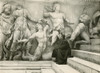 Charlie Chaplin On The Steps Of The Greek Alter At The Pergamon Museum In Berlin. March 13 History - Item # VAREVCHISL038EC642