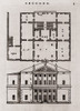 Floor Plan And Elevation Of A Classical Style House From Andrea Palladio'S History - Item # VAREVCHISL007EC895