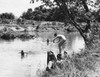 Boys Enjoying A Swim At The White Elephant Camp In Elwood History - Item # VAREVCCSUB002CS370