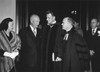 President And Mamie Eisenhower Leaving National Presbyterian Church History - Item # VAREVCHISL038EC980