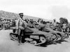 Second Italo-Ethiopian War. Ethiopian Soldiers In Captured Italian Tanks At An Encampment Near Jijiga History - Item # VAREVCCSUA001CS539