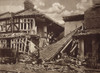 World War 1. London Homes Were Wrecked And Civilians Killed By German Aerial Bombs. Ca. 1914-18. History - Item # VAREVCHISL044EC089