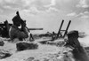 German Troops In The North African Desert During The British Offensive. Two Soldiers Are In A Zig-Zag Trench History - Item # VAREVCHISL037EC989