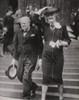 Prime Minister Winston Churchill And Mrs. Churchill Leave St. Paul'S Cathedral In London After A Thanksgiving Service At The End Of World War Ii In Europe. May 13 History - Item # VAREVCHISL012EC274