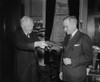 Vp James Garner Handles 45-Caliber Pistols As Sen. Harry Truman Watches. Feb.17 History - Item # VAREVCHISL035EC447