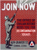 World War Ii. 'Join Now The Office Of Civilian Defense Needs You For Decontamination Squads' Color Poster History - Item # VAREVCHCDLCGCEC743