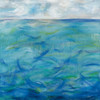 Deep Blue Poster Print by Georgia Eider - Item # VARPDXPOD60261