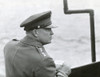 Gen. Dwight Eisenhower Sailing To The Normandy Landing Site The Day After The D-Day Invasion. He Was Anxious And Angry History - Item # VAREVCHISL037EC582